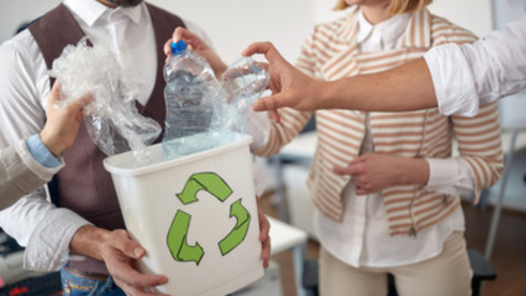 explain how recycling practices can lead to environmental sustainability